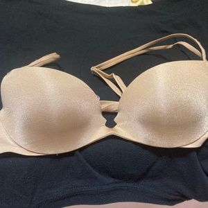 Victoria’s Secret vintage brand new very sexy padded Demi 30 to a mute shimmer b